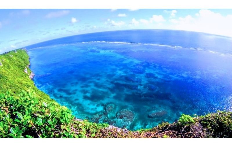 宮古島の観光スポットの三角点