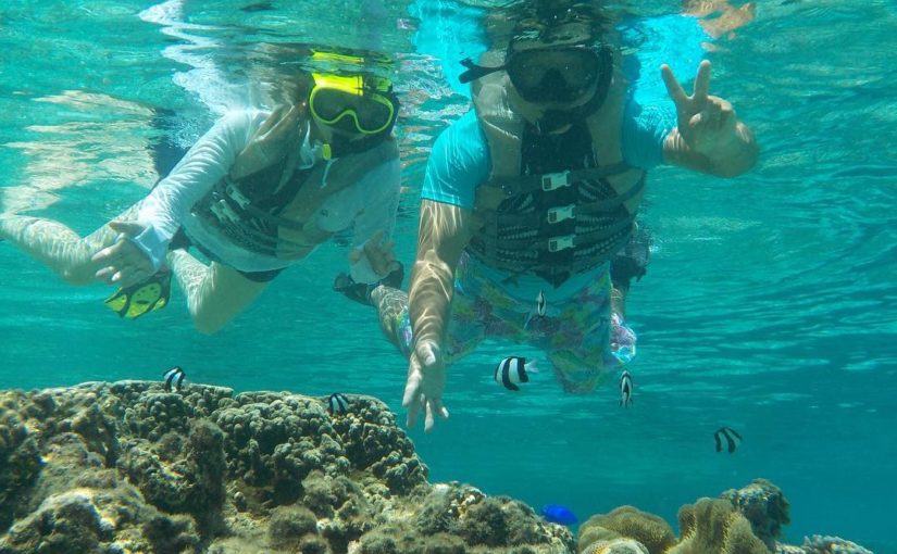 宮古島でシュノーケリング