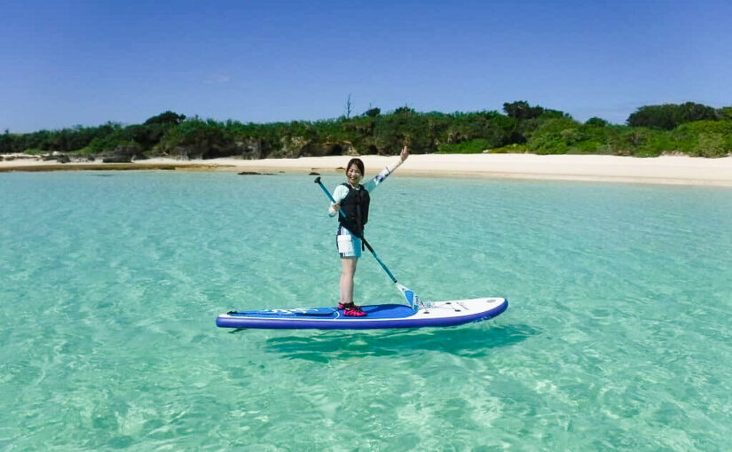 宮古島　ビーチSUP