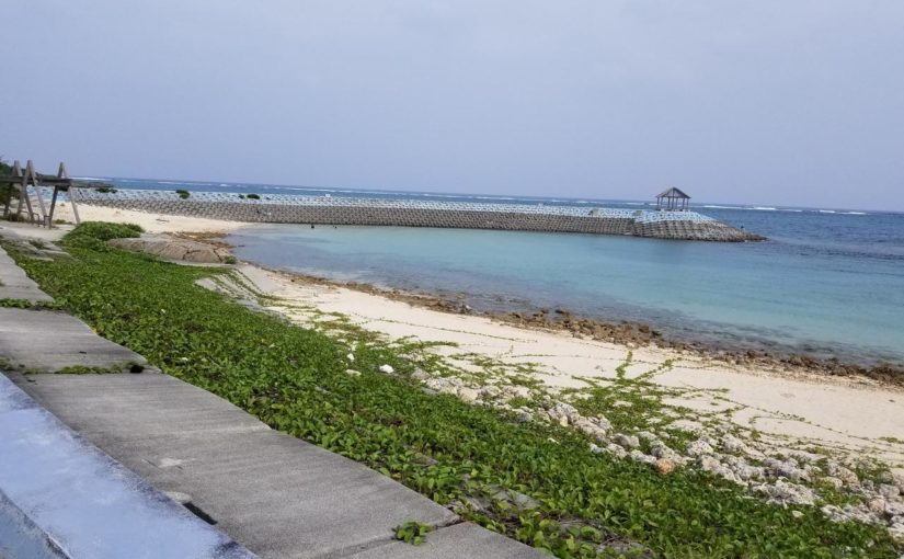 宮古島の観光スポットの博愛わいわいビーチ