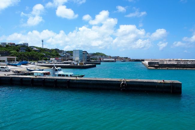 伊良部島観光スポットの佐良浜漁港（佐良浜港）