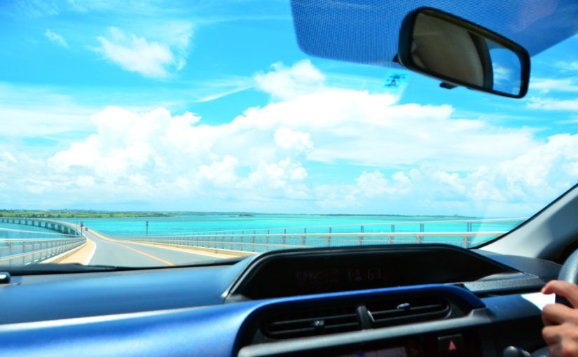 宮古島をドライブ