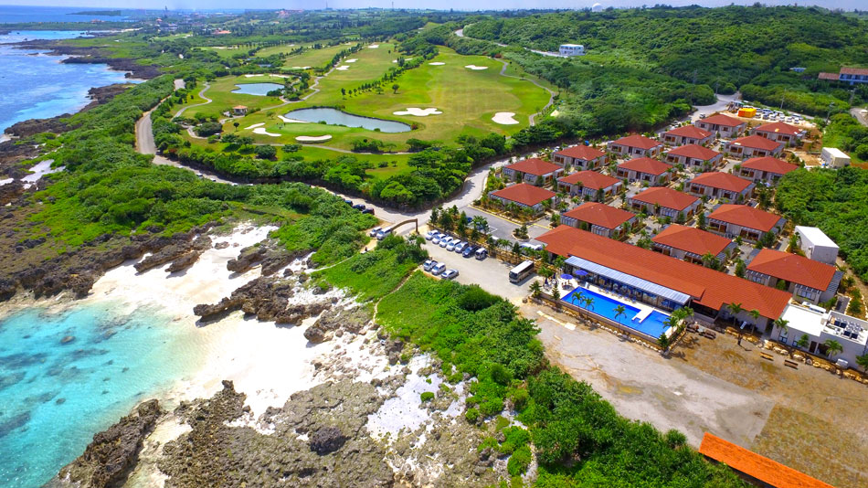 宮古島のアラマンダインギャーコーラルヴィレッジ