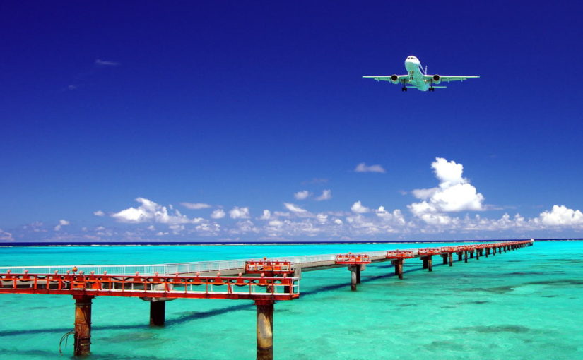 下地島のタッチアンドゴー