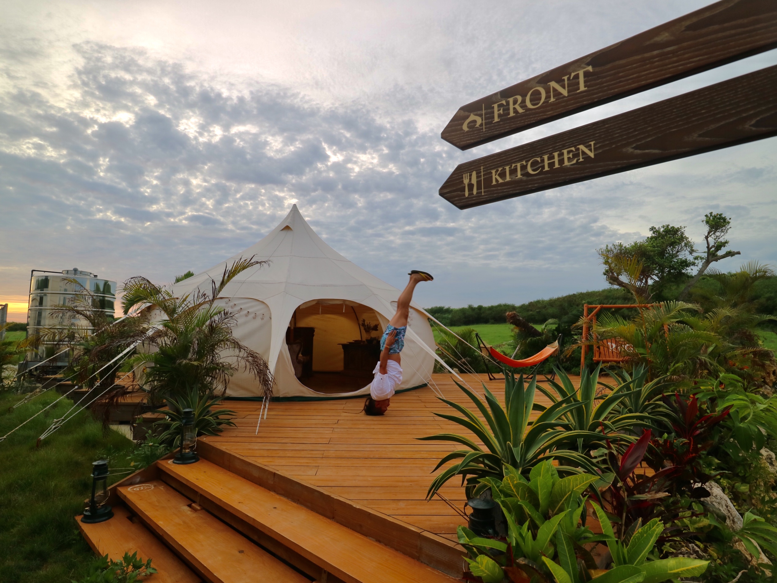 来間島のグランピング施設『RuGu』