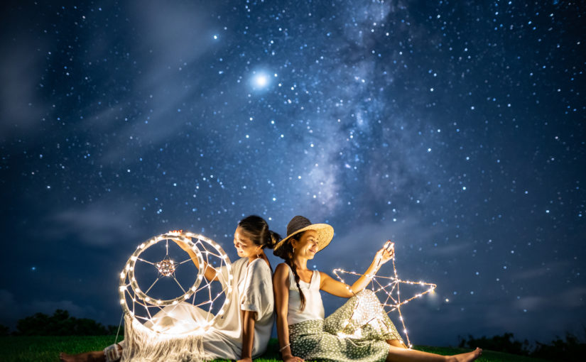 星空フォトツアー,宮古島,天の川,満点の星空