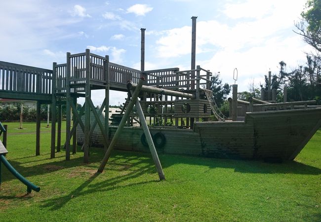 宮古島の観光スポットの城辺総合運動公園 （城辺球場）